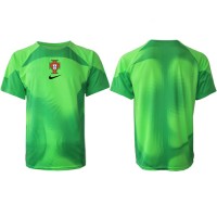 Camisa de Futebol Portugal Goleiro Equipamento Principal Mundo 2022 Manga Curta
